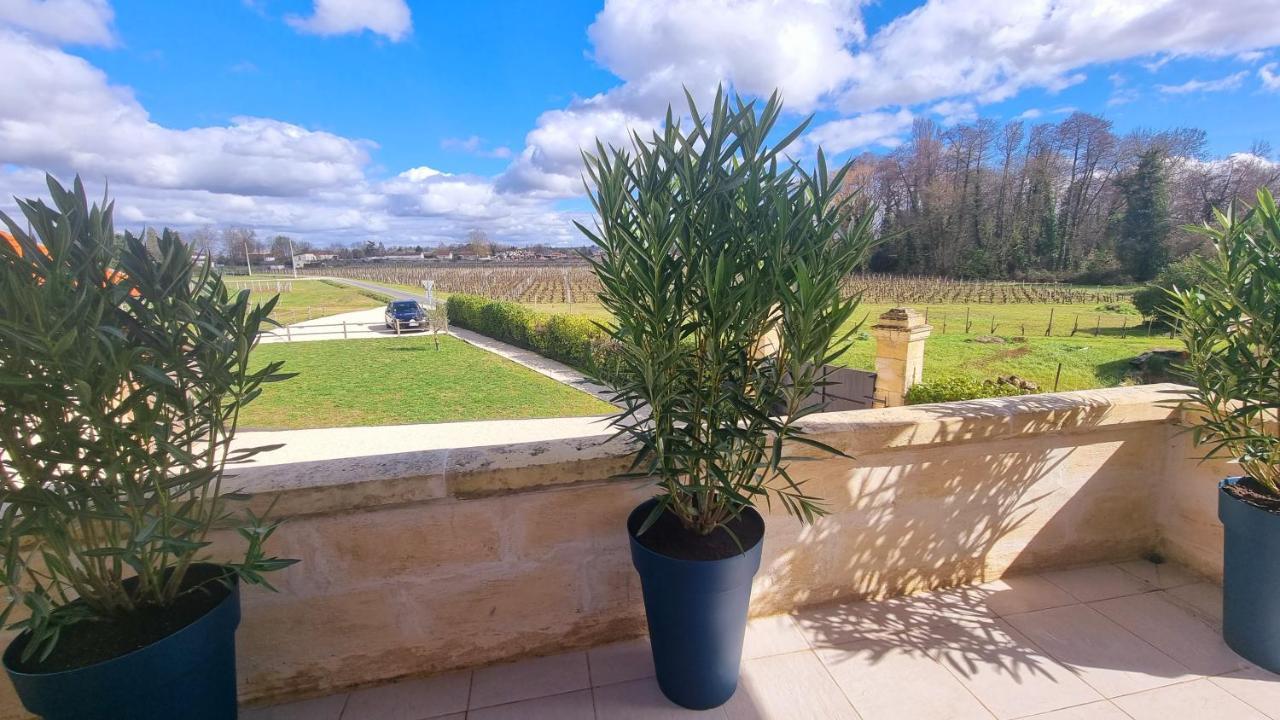 La Maison Des Vignes Saint Emilion Lägenhet Exteriör bild
